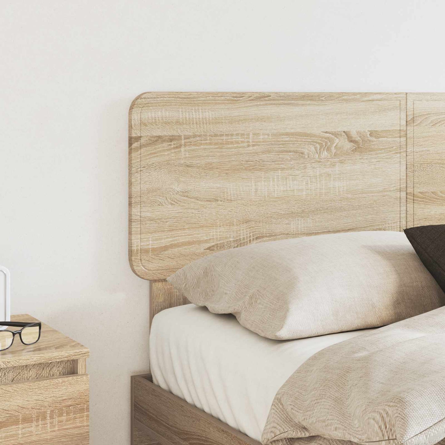 vidaXL Κεφαλάρι με κεφαλάρι Δρύς Sonoma 150 cm Επεξεργασμένο ξύλο