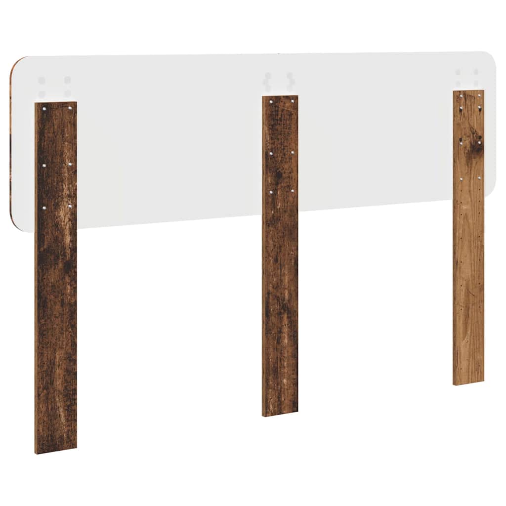 vidaXL Κεφαλάρι με κεφαλάρι Παλιό Ξύλο 140 cm Επεξεργασμένο ξύλο
