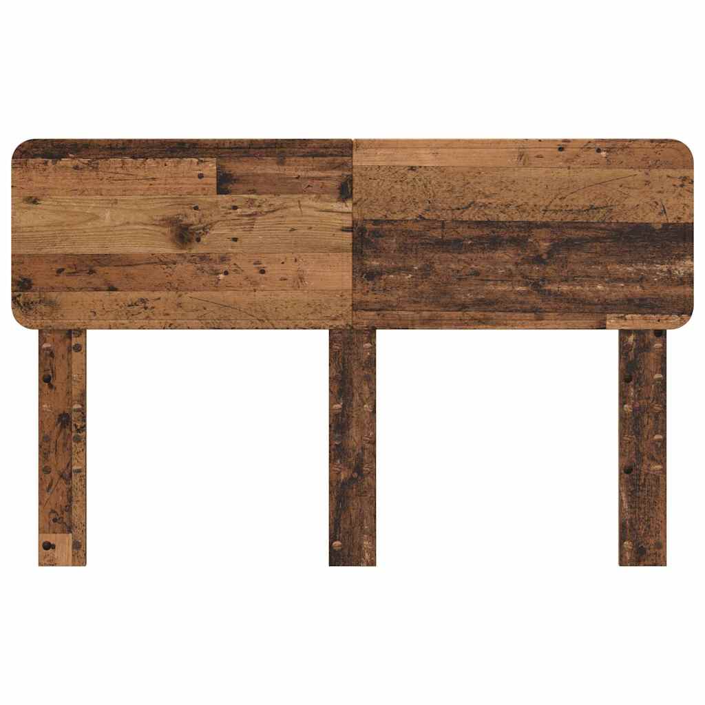 vidaXL Κεφαλάρι με κεφαλάρι Παλιό Ξύλο 140 cm Επεξεργασμένο ξύλο