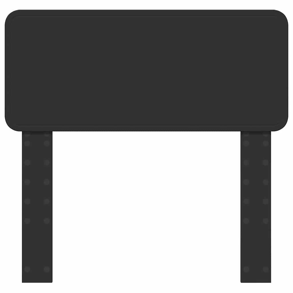 vidaXL Κεφαλάρι με κεφαλάρι Μαύρη Οξυά 90 cm Επεξεργασμένο ξύλο