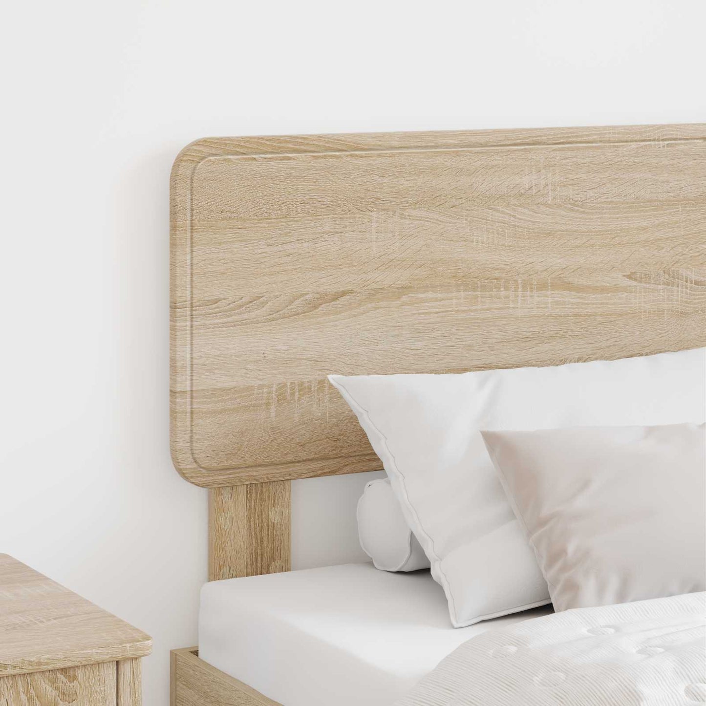 vidaXL Κεφαλάρι με κεφαλάρι Δρύς Sonoma 80 cm Επεξεργασμένο ξύλο