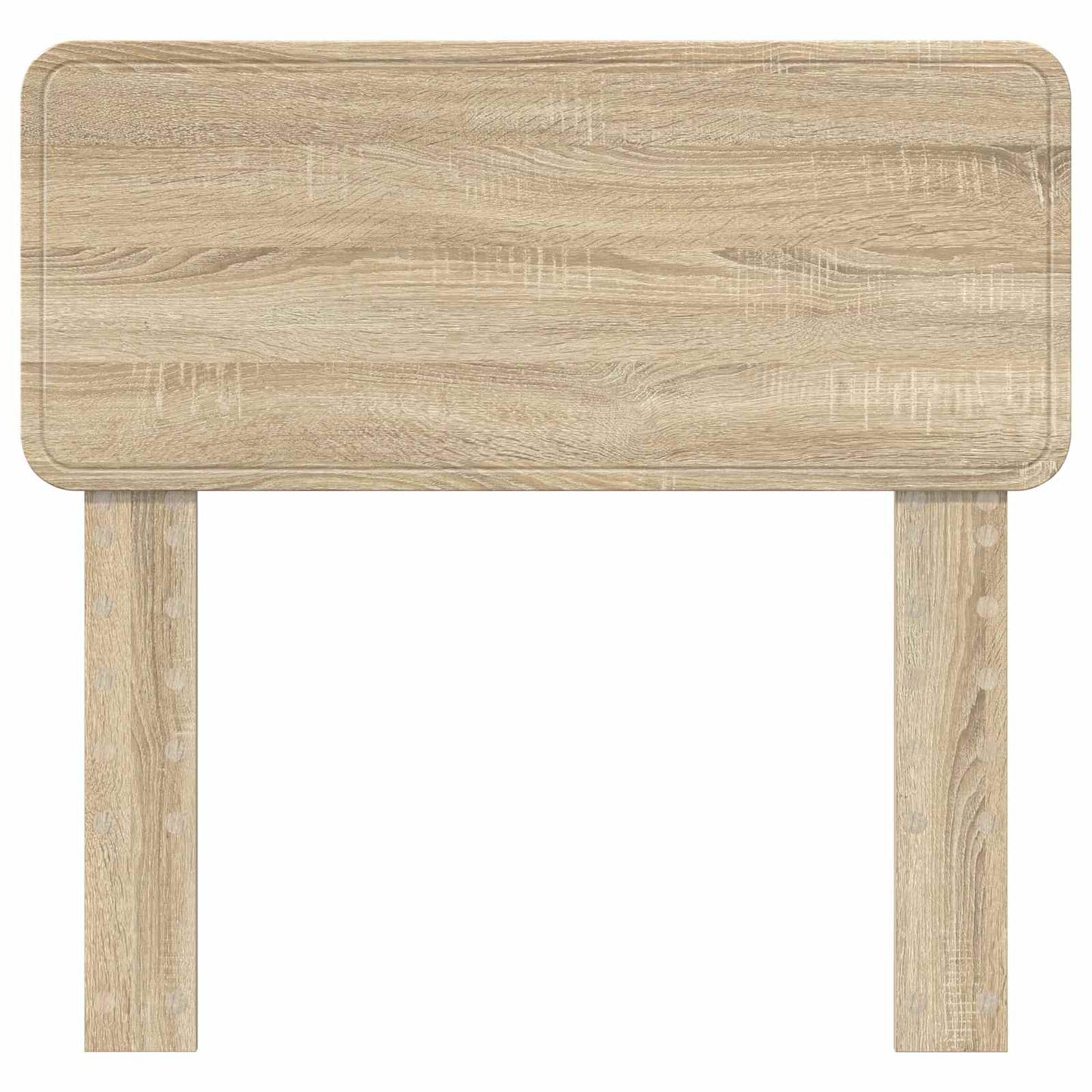 vidaXL Κεφαλάρι με κεφαλάρι Δρύς Sonoma 80 cm Επεξεργασμένο ξύλο
