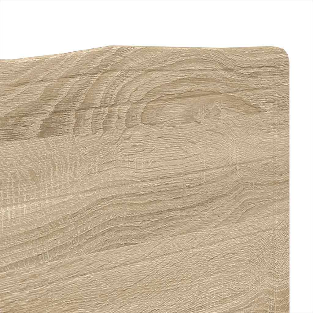 vidaXL Κεφαλάρι με κεφαλάρι Δρύς Sonoma 180 cm Επεξεργασμένο ξύλο