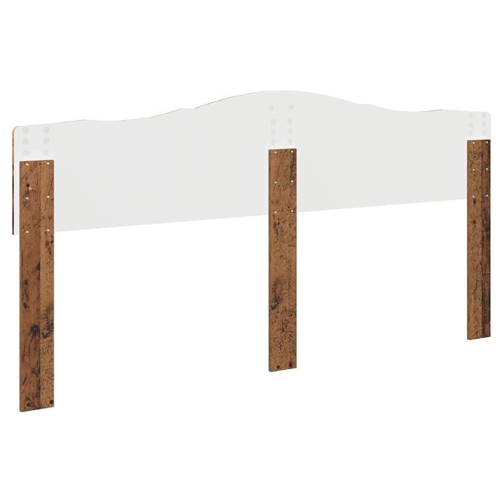 vidaXL Κεφαλάρι με κεφαλάρι Παλιό Ξύλο 180 cm Επεξεργασμένο ξύλο
