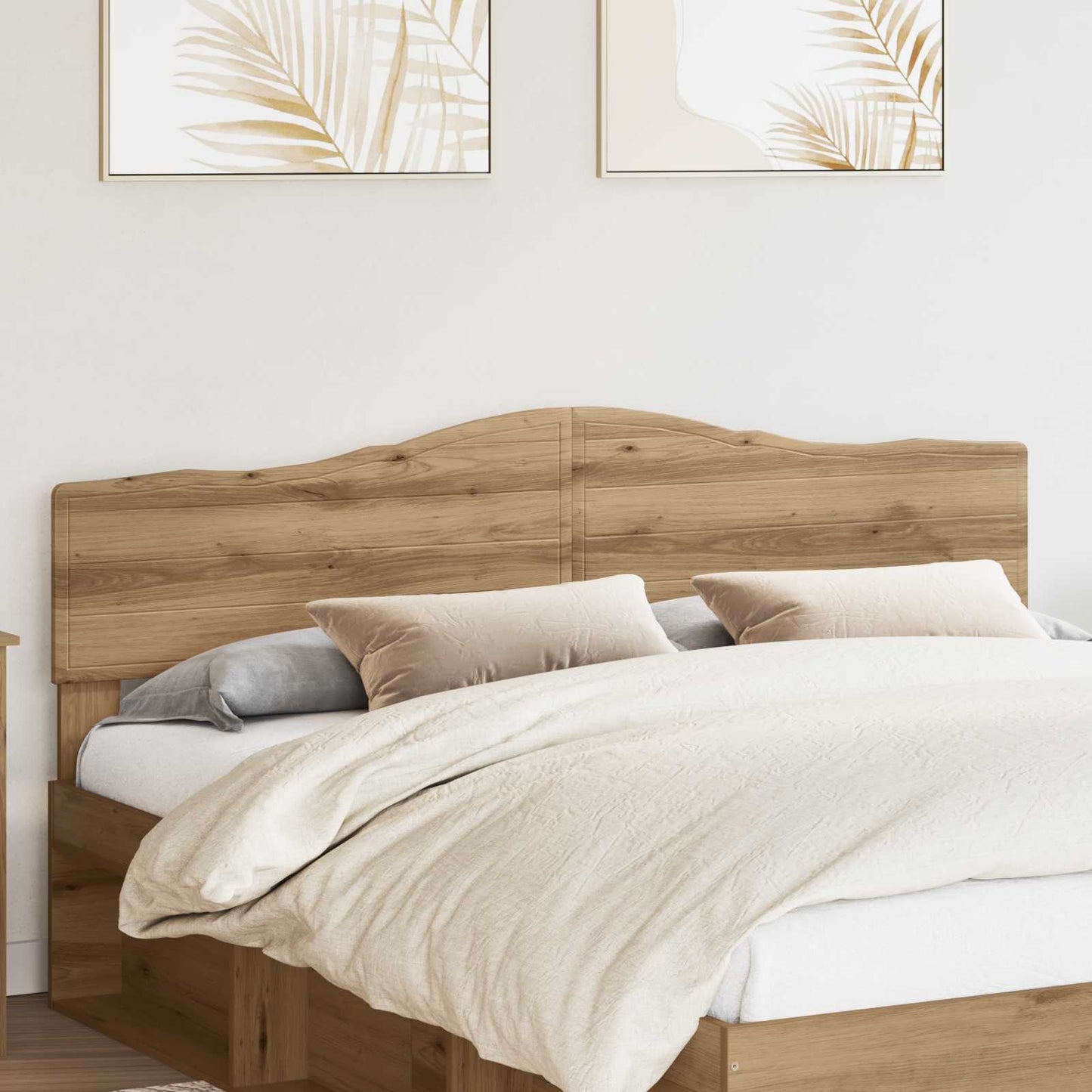 vidaXL Κεφαλάρι με κεφαλάρι Artisan Oak 180 cm Επεξεργασμένο ξύλο