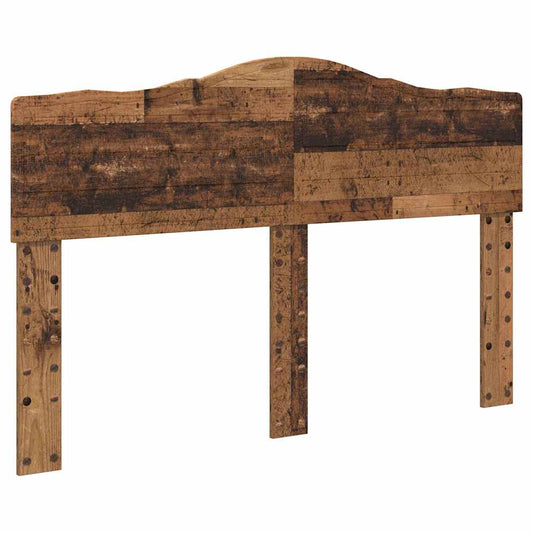 vidaXL Κεφαλάρι με κεφαλάρι Παλιό Ξύλο 160 cm Επεξεργασμένο ξύλο