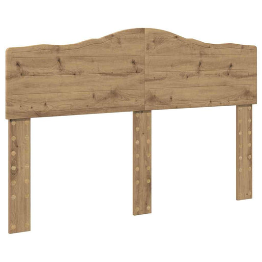 vidaXL Κεφαλάρι με κεφαλάρι Artisan Oak 160 cm Επεξεργασμένο ξύλο