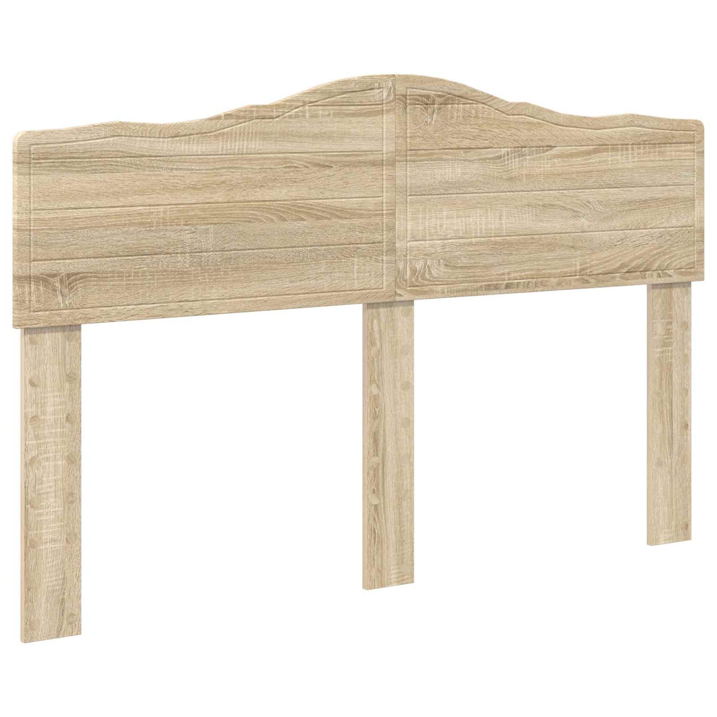vidaXL Κεφαλάρι με κεφαλάρι Δρύς Sonoma 150 cm Επεξεργασμένο ξύλο