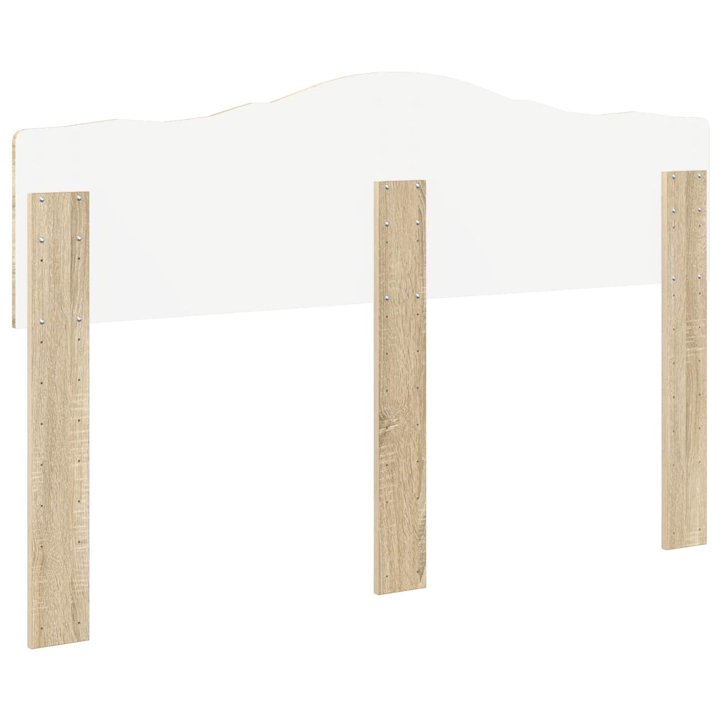 vidaXL Κεφαλάρι με κεφαλάρι Δρύς Sonoma 150 cm Επεξεργασμένο ξύλο