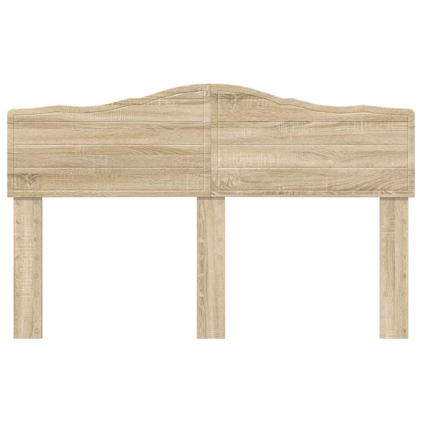 vidaXL Κεφαλάρι με κεφαλάρι Δρύς Sonoma 150 cm Επεξεργασμένο ξύλο