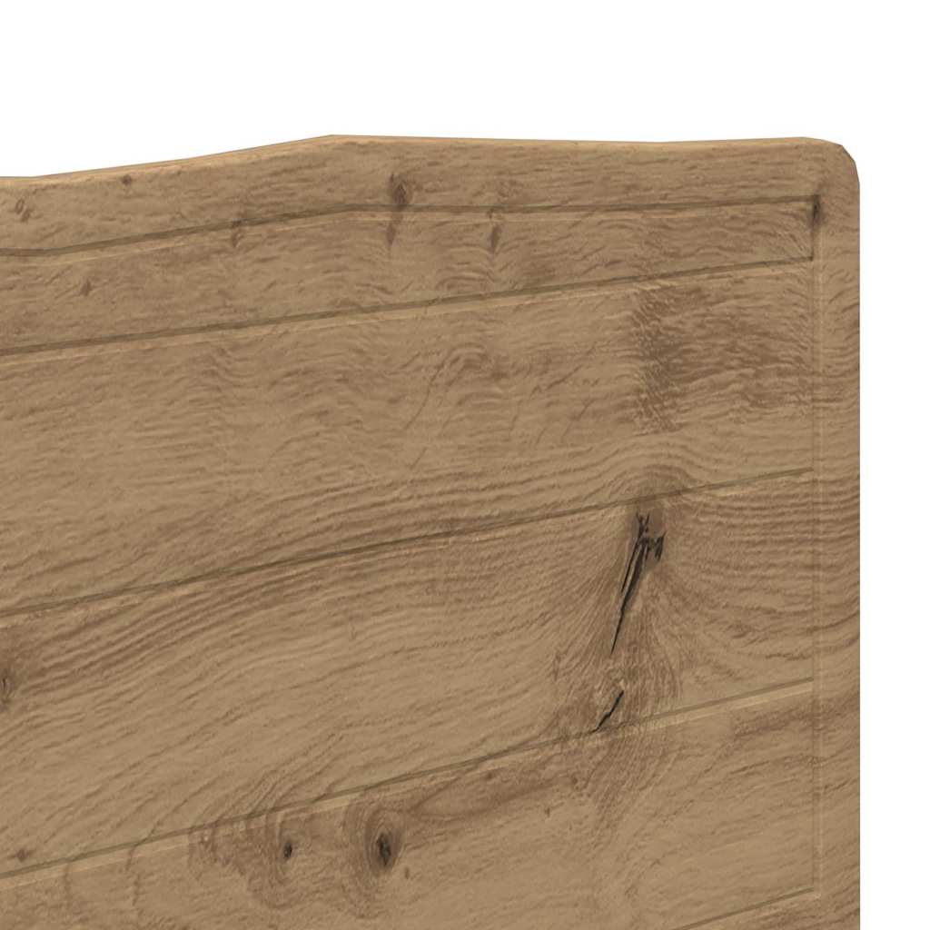 vidaXL Κεφαλάρι με κεφαλάρι Artisan Oak 120 cm Επεξεργασμένο ξύλο