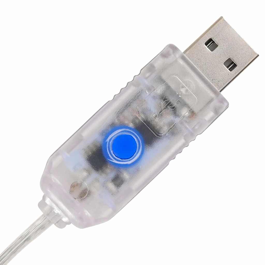 vidaXL Χριστουγεννιάτικο Δέντρο με 160 LED Θερμό λευκό 150 cm PET