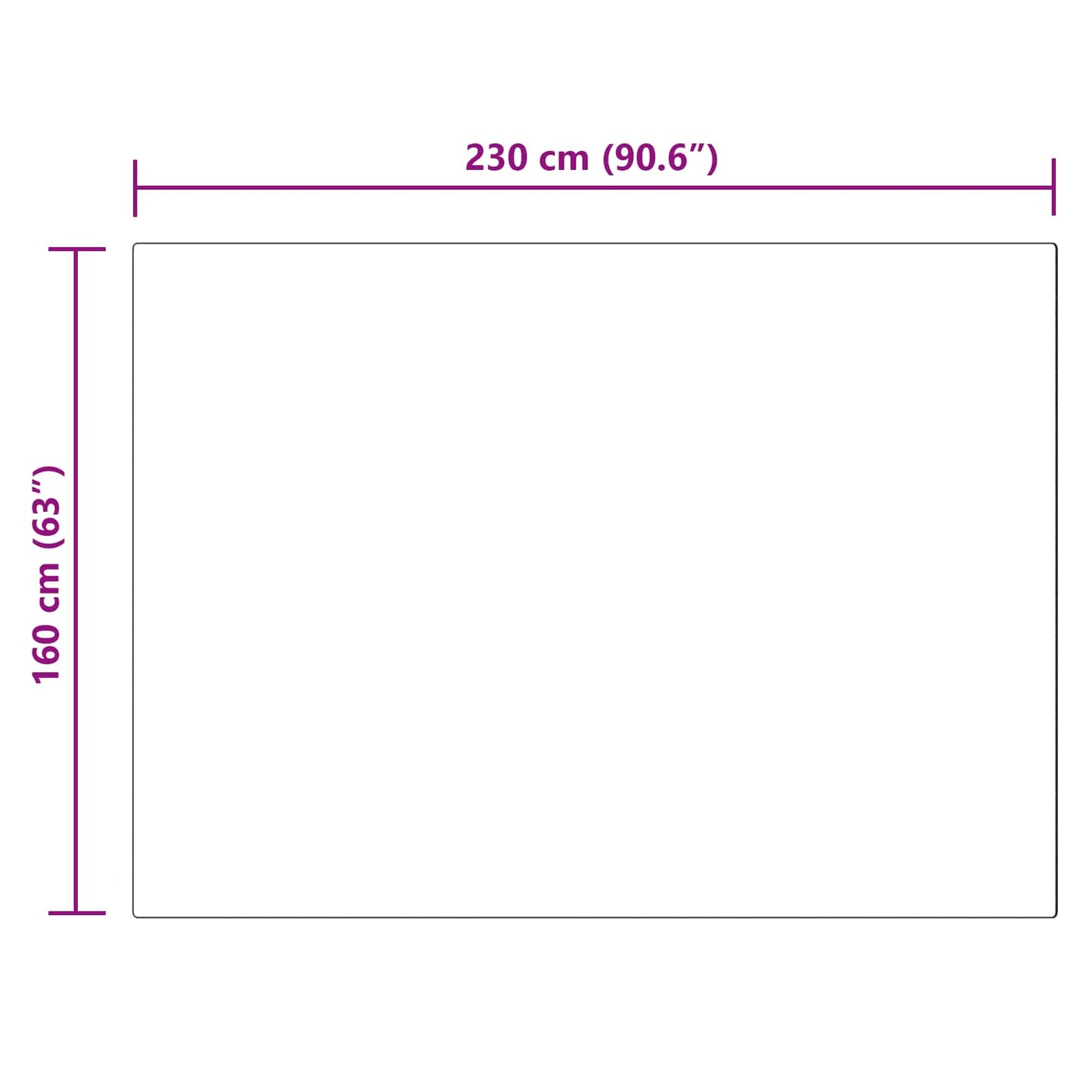 vidaXL Ψεύτικο Δέρμα Προβάτου Χαλί Tafalla Μπεζ 160 x 230 cm
