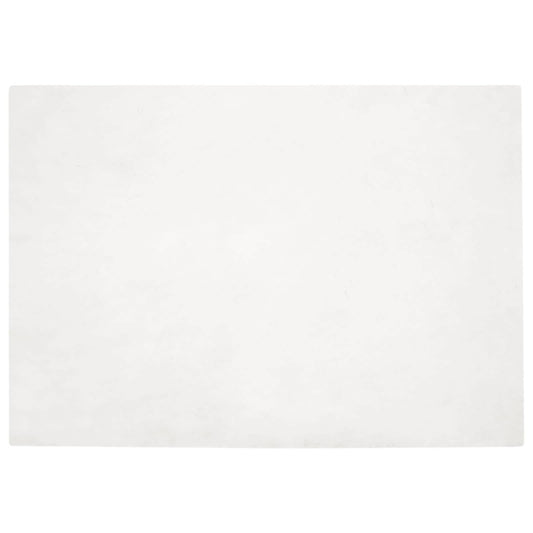 vidaXL Χαλιά Ψεύτικου Κουνελιού Olite Λευκό 120 x 170 cm Πολυεστέρας