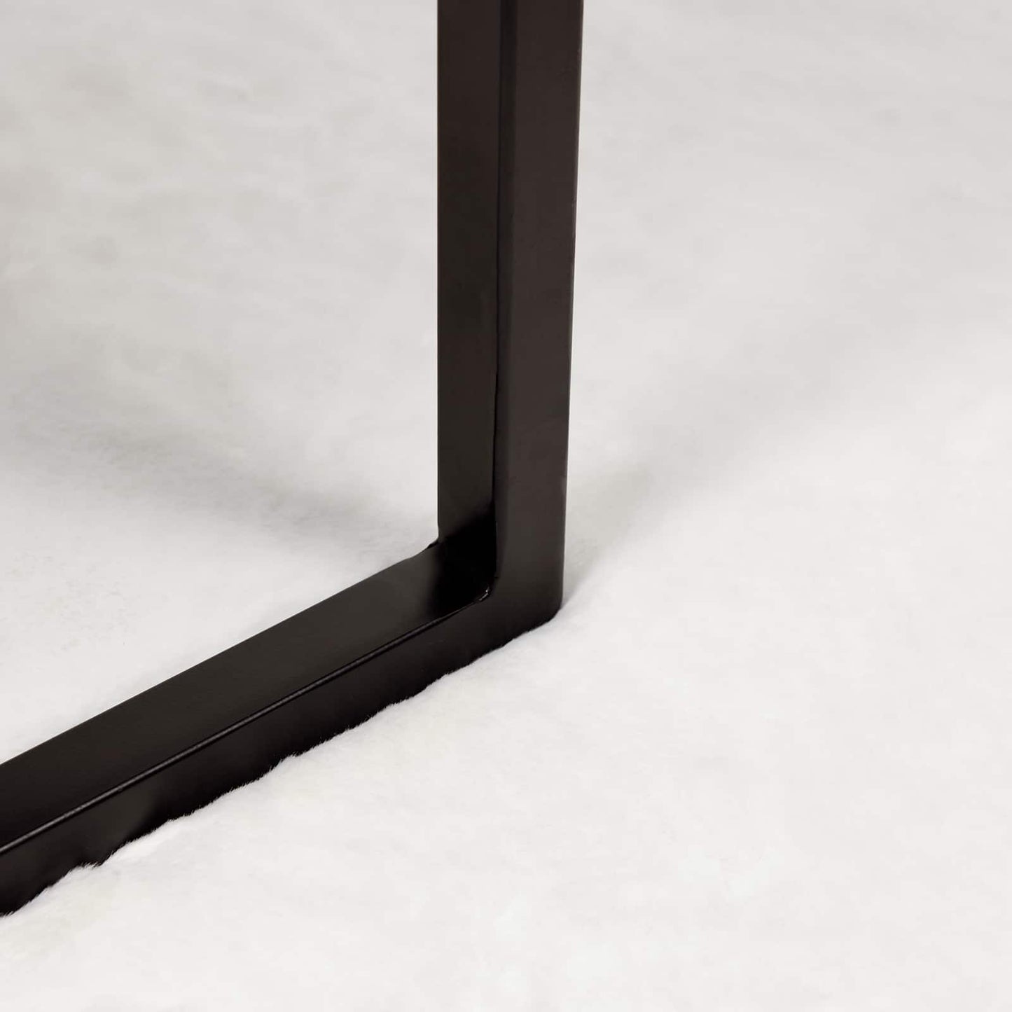 vidaXL Χαλιά Ψεύτικου Κουνελιού Olite Λευκό Ø 120 εκ. Πολυεστέρας