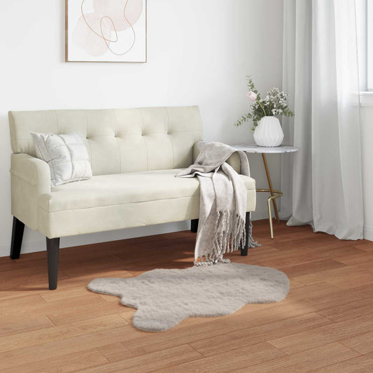 vidaXL Χαλιά Ψεύτικου Κουνελιού Olite Μπεζ 60 x 90 cm Πολυεστέρας