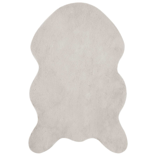 vidaXL Χαλιά Ψεύτικου Κουνελιού Olite Μπεζ 60 x 90 cm Πολυεστέρας