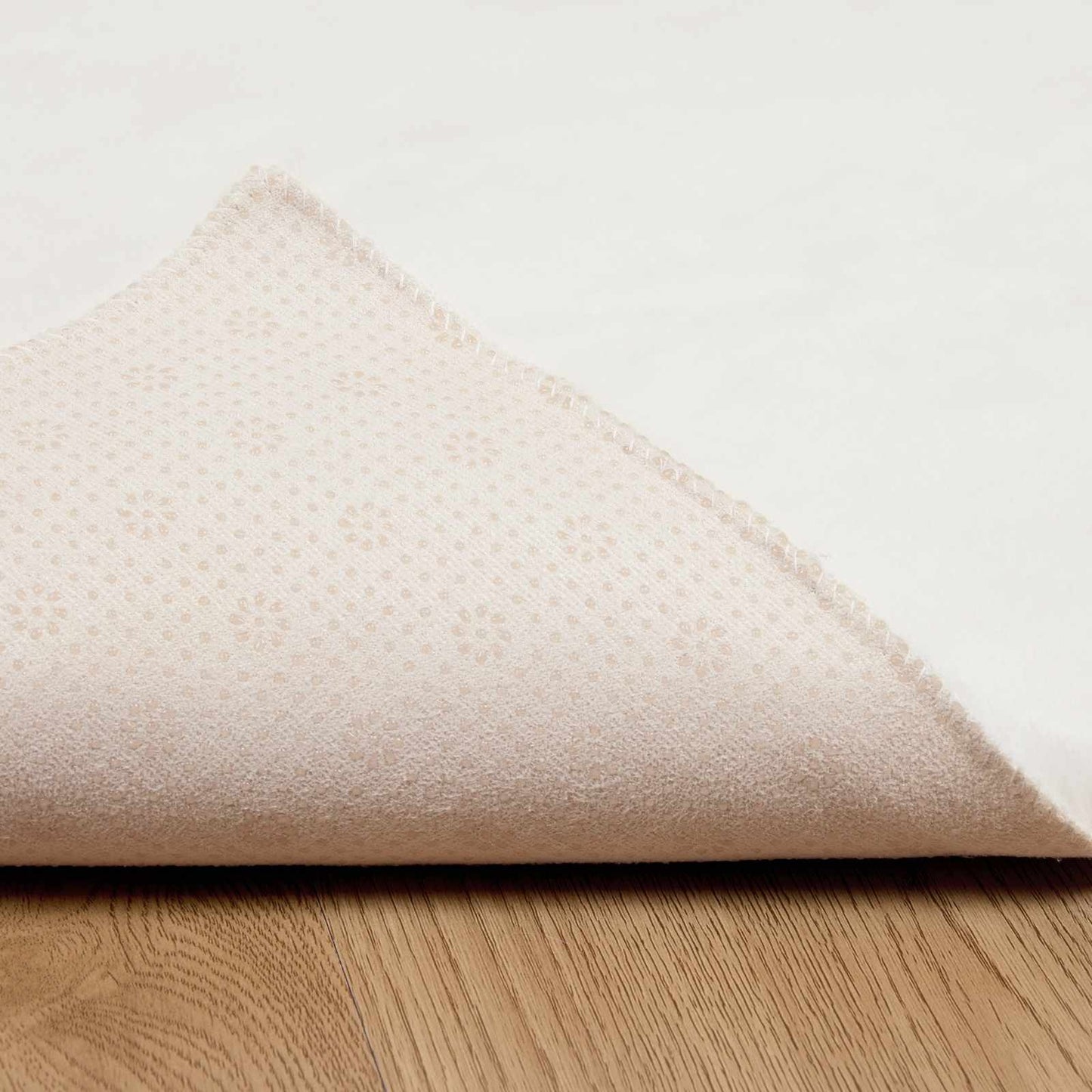 vidaXL Χαλιά Ψεύτικου Κουνελιού Olite Κρεμ 100 x 200 cm Πολυεστέρας