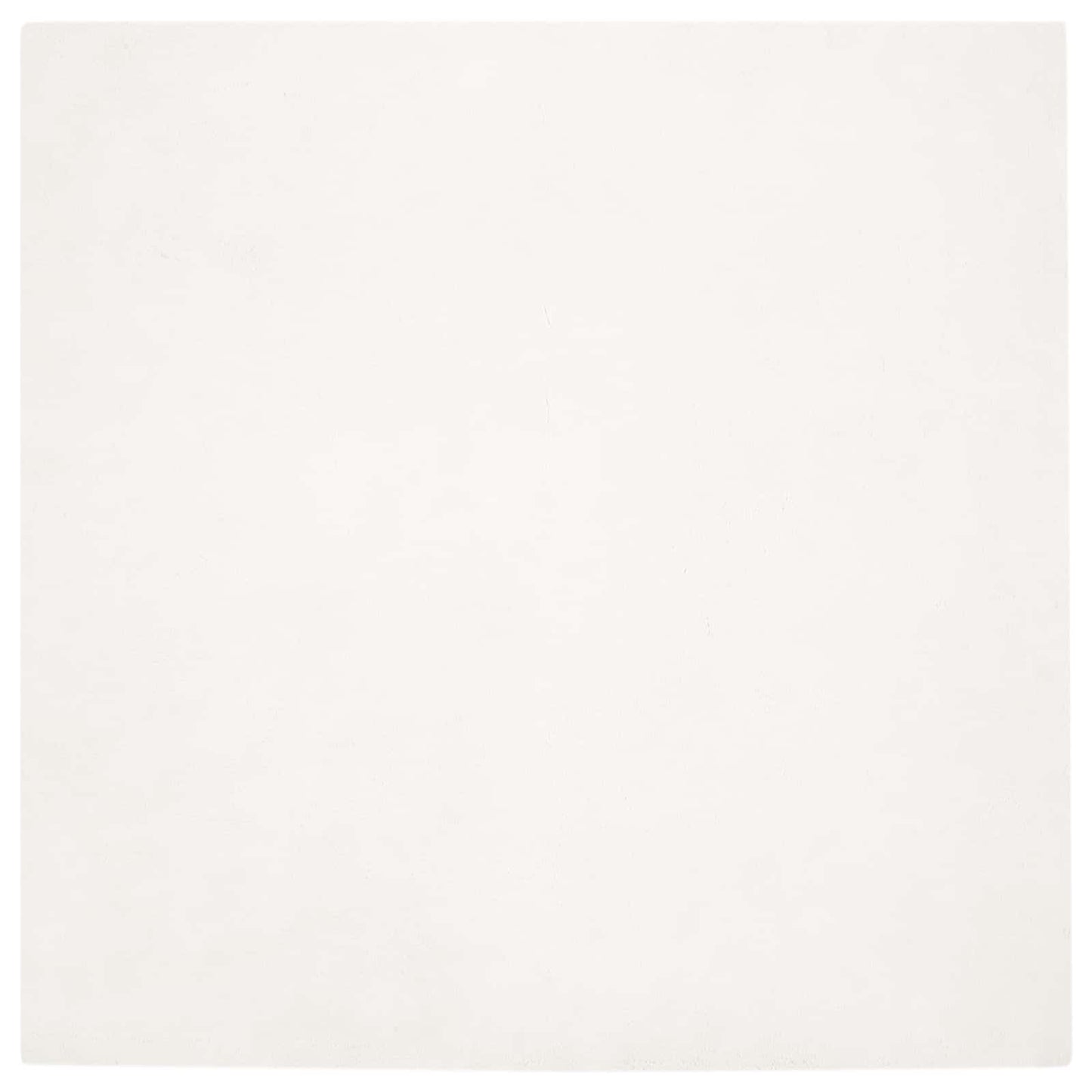 vidaXL Χαλιά Ψεύτικου Κουνελιού Olite Κρεμ 160 x 160 cm Πολυεστέρας