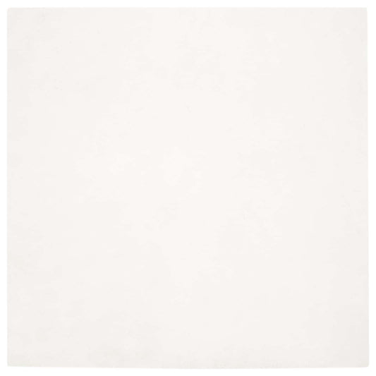 vidaXL Χαλιά Ψεύτικου Κουνελιού Olite Κρεμ 240 x 240 cm Πολυεστέρας