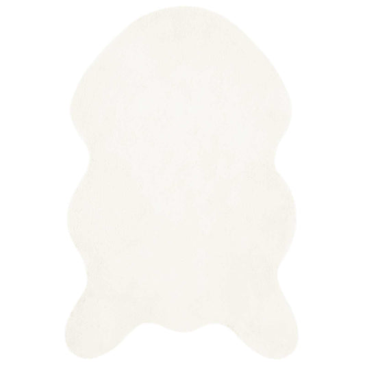 vidaXL Χαλιά Ψεύτικου Κουνελιού Olite Κρεμ 50 x 80 cm Πολυεστέρας