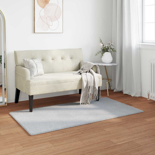 vidaXL Χαλιά Ψεύτικου Κουνελιού Olite Γκρι 60 x 110 cm Πολυεστέρας