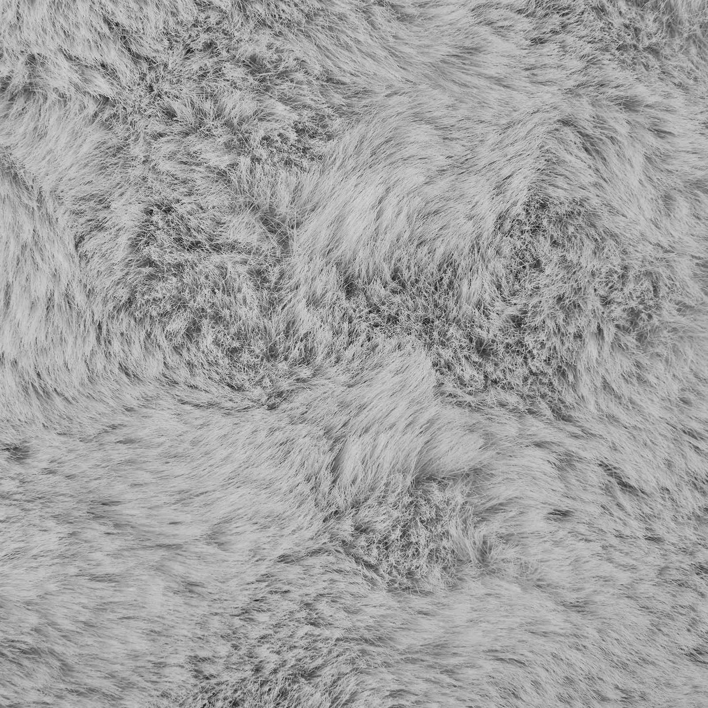 vidaXL Χαλιά Ψεύτικου Κουνελιού Olite Γκρι 80 x 200 cm Πολυεστέρας