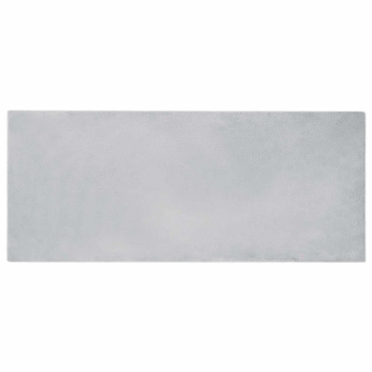 vidaXL Χαλιά Ψεύτικου Κουνελιού Olite Γκρι 80 x 200 cm Πολυεστέρας