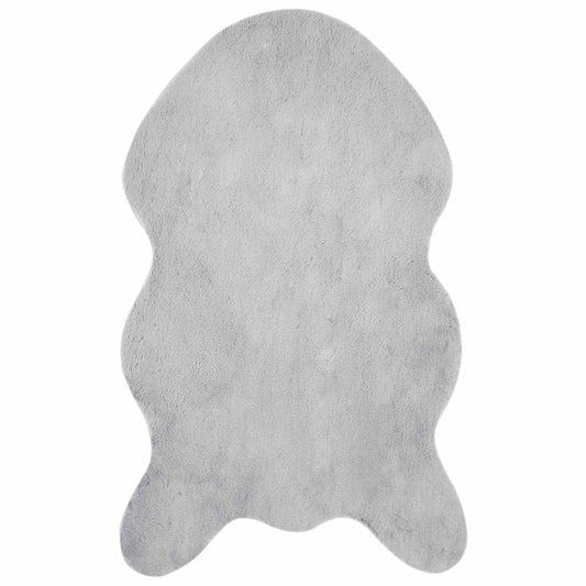 vidaXL Χαλιά Ψεύτικου Κουνελιού Olite Γκρι 50 x 80 cm Πολυεστέρας