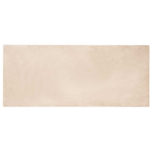 vidaXL Χαλιά Ψεύτικου Κουνελιού Olite Taupe 80 x 200 cm Πολυεστέρας