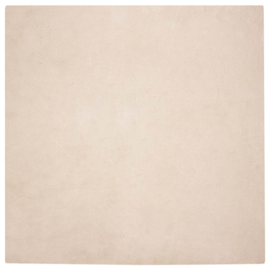 vidaXL Χαλιά Ψεύτικου Κουνελιού Olite Taupe 120 x 120 cm Πολυεστέρας