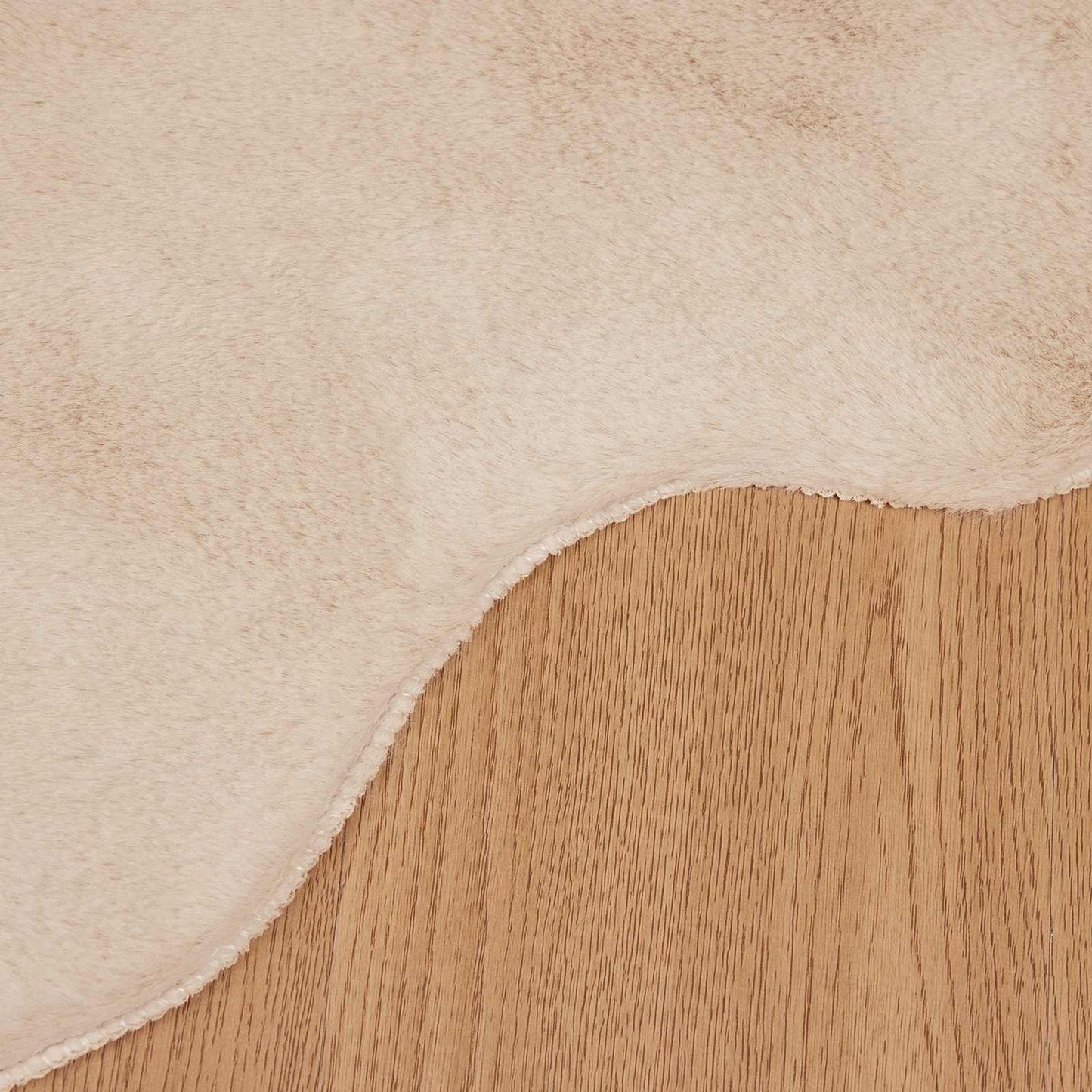 vidaXL Χαλιά Ψεύτικου Κουνελιού Olite Taupe 50 x 80 cm Πολυεστέρας
