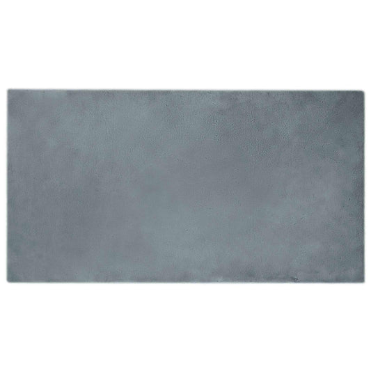 vidaXL Χαλιά Ψεύτικου Κουνελιού Olite Ανθρακί 60 x 110 cm Πολυεστέρας