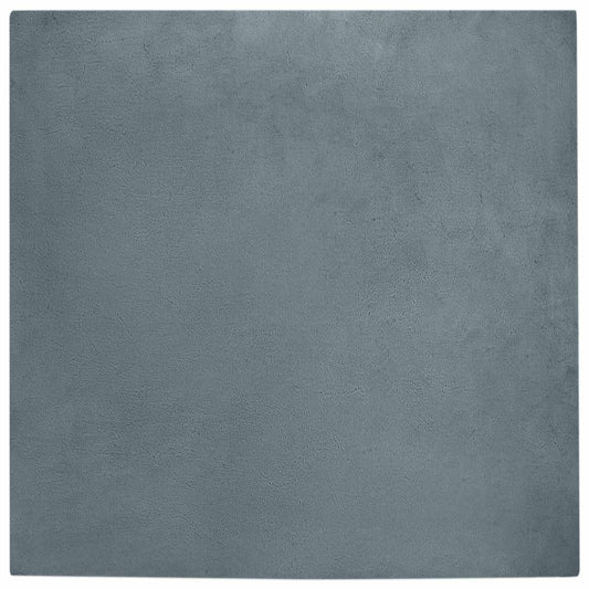 vidaXL Χαλιά Ψεύτικου Κουνελιού Olite Ανθρακί 240 x 240 cm Πολυεστέρας