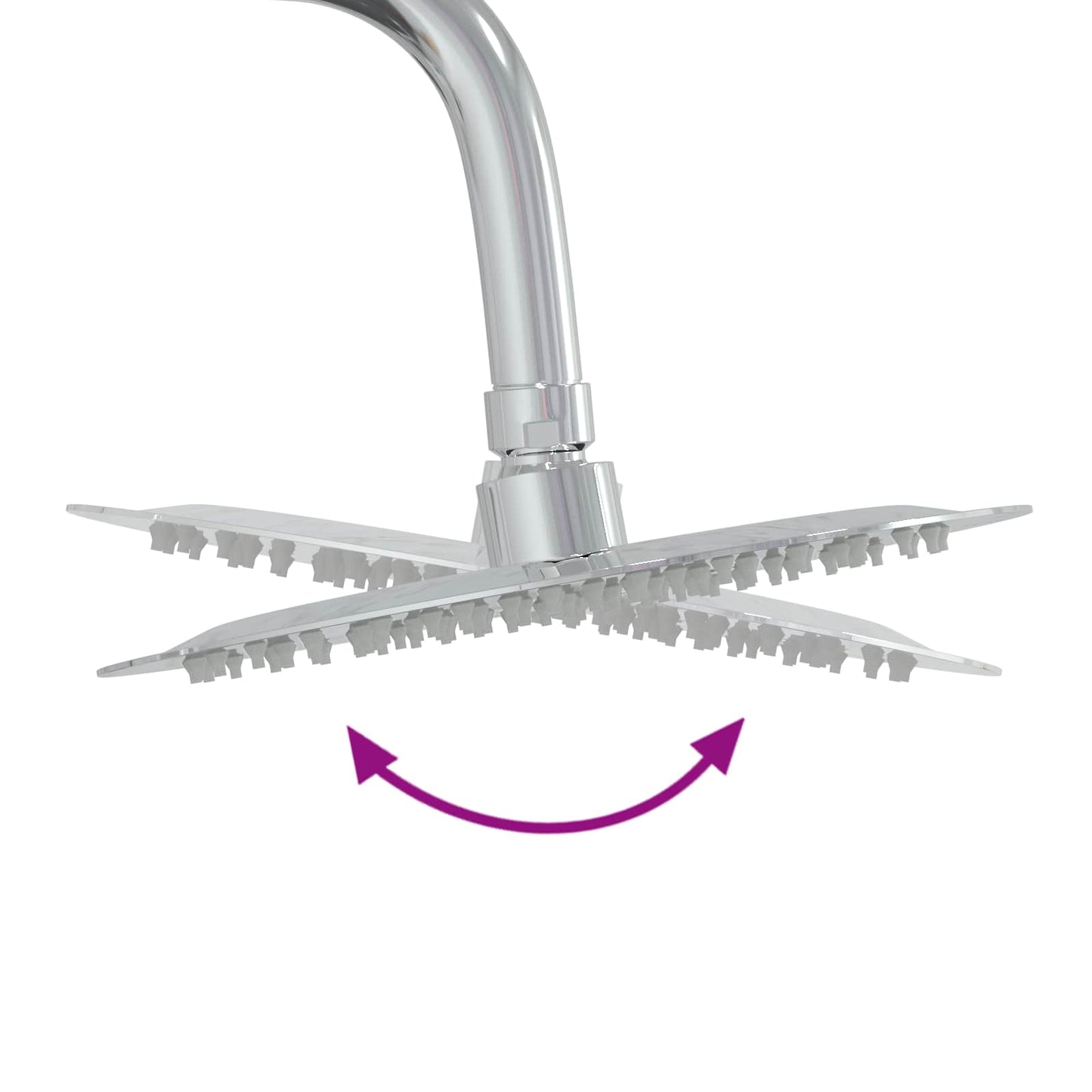 vidaXL Εξωτερικό ντους 225 cm Μασίφ ξύλο πεύκου και ανοξείδωτο ατσάλι