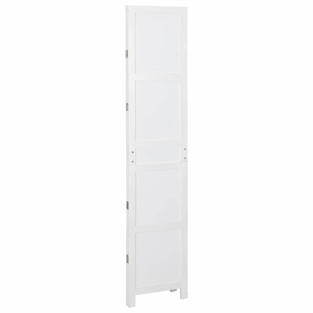 vidaXL Ρομδιβίδερ Πάνελ Λευκό 106 x 165 εκ. MDF