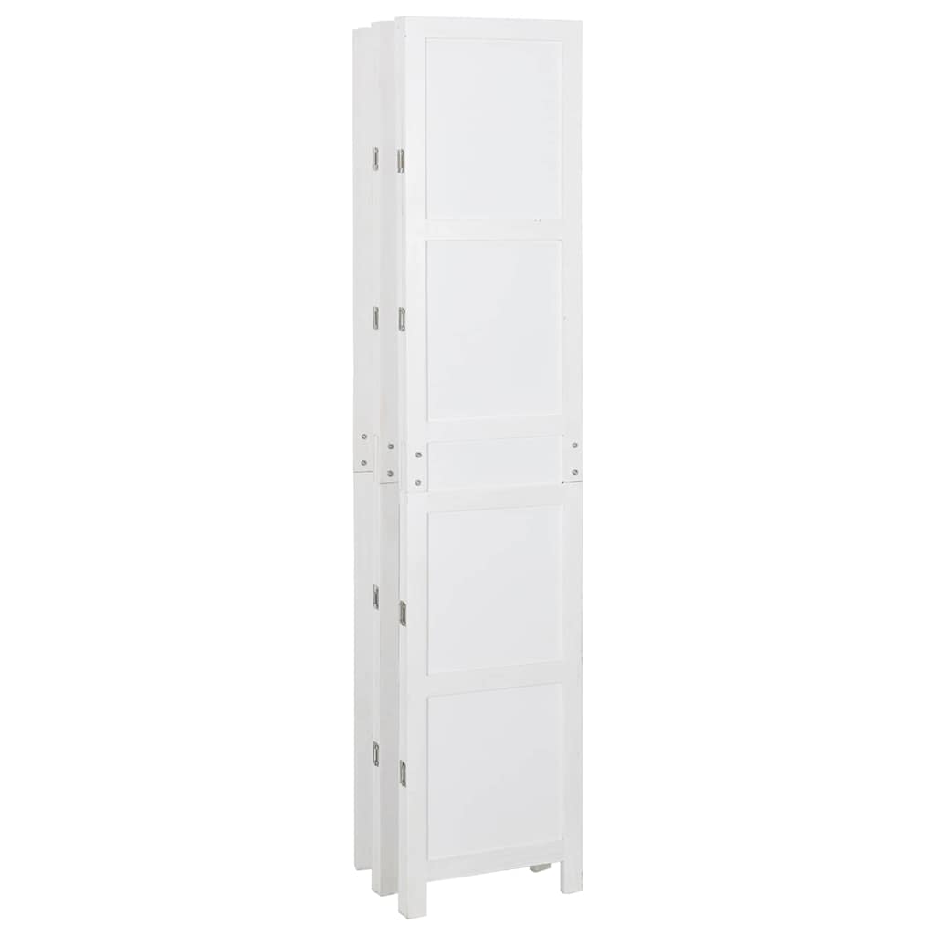 vidaXL Ρομδιβίδερ Πάνελ Λευκό 176,5 x 165 εκ. MDF