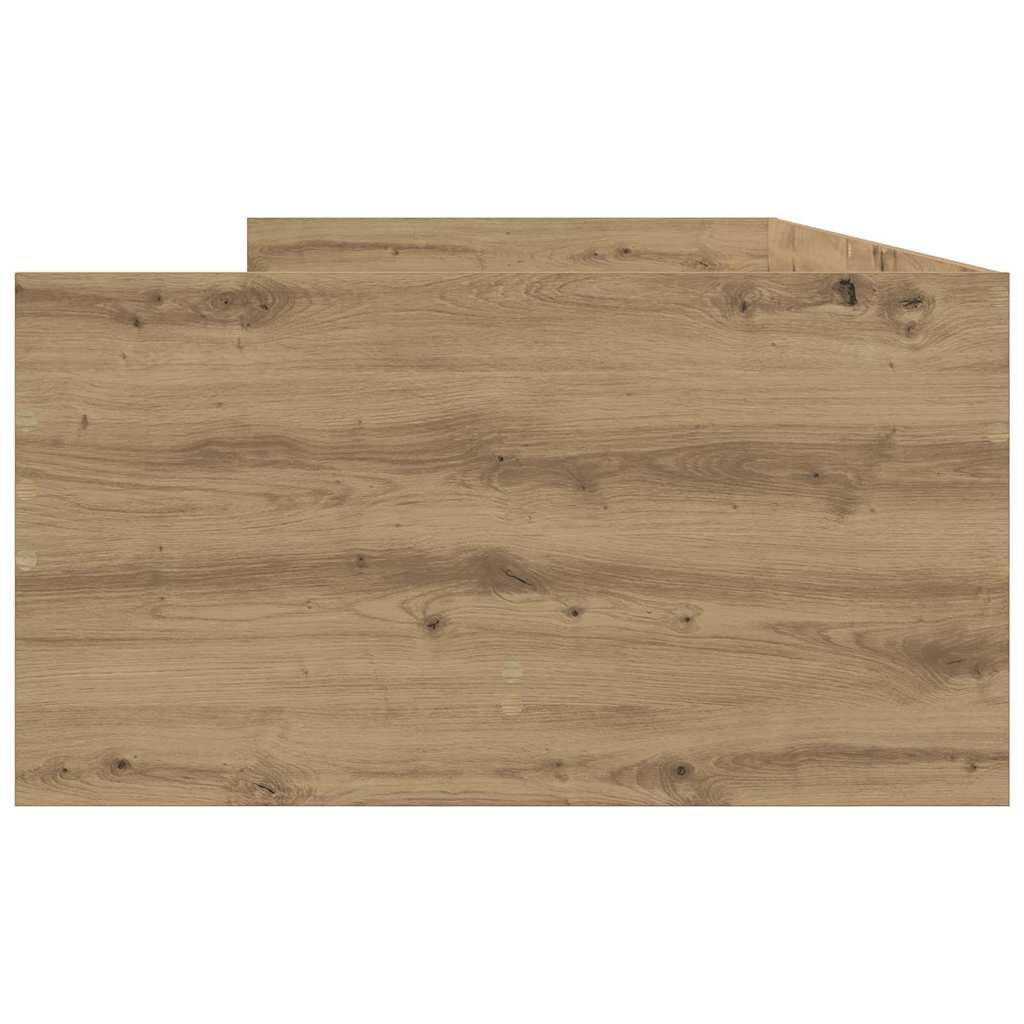 vidaXL Σκελετός Κρεβατιού με συρτάρι Artisan Oak 100 x 200 cm