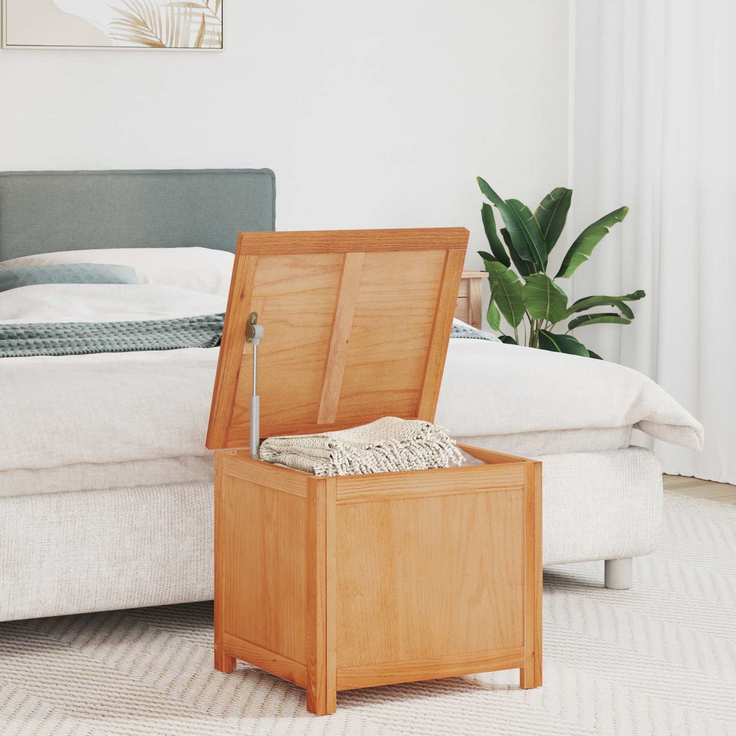 vidaXL Κουτί αποθήκευσης Μονόχρωμο