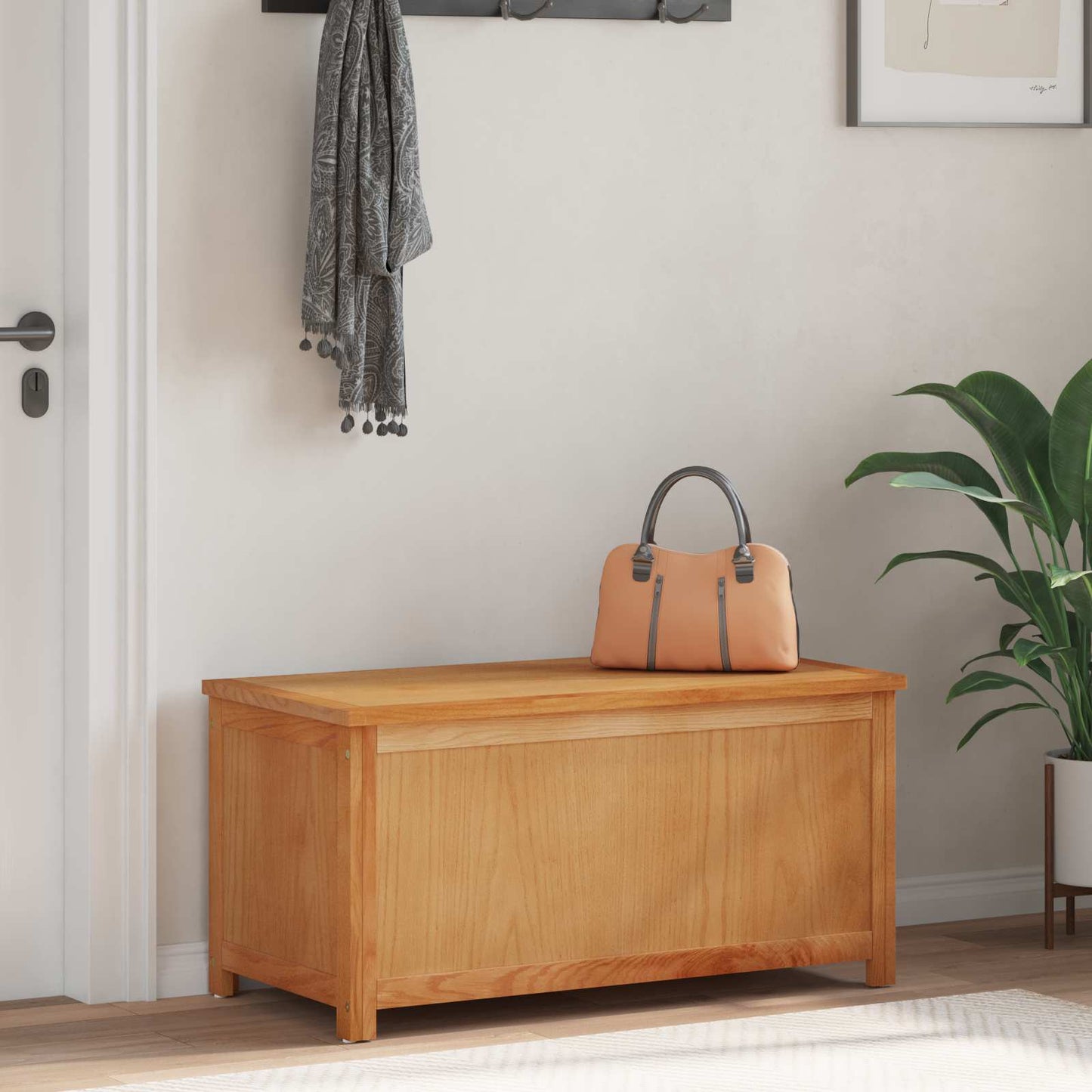 vidaXL Κουτί αποθήκευσης Μονόχρωμο