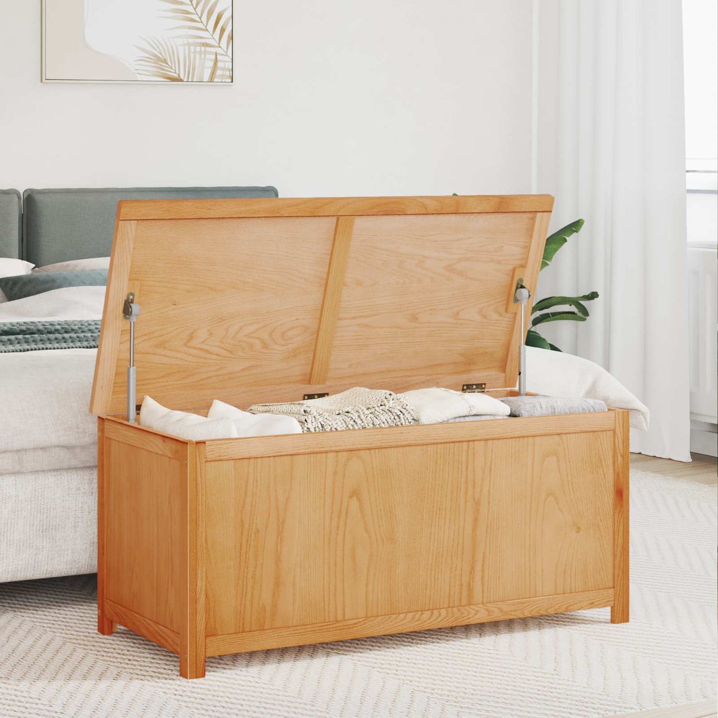 vidaXL Κουτί αποθήκευσης Μονόχρωμο