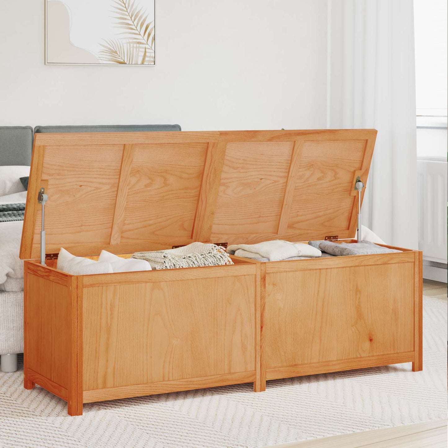 vidaXL Κουτί αποθήκευσης Μονόχρωμο