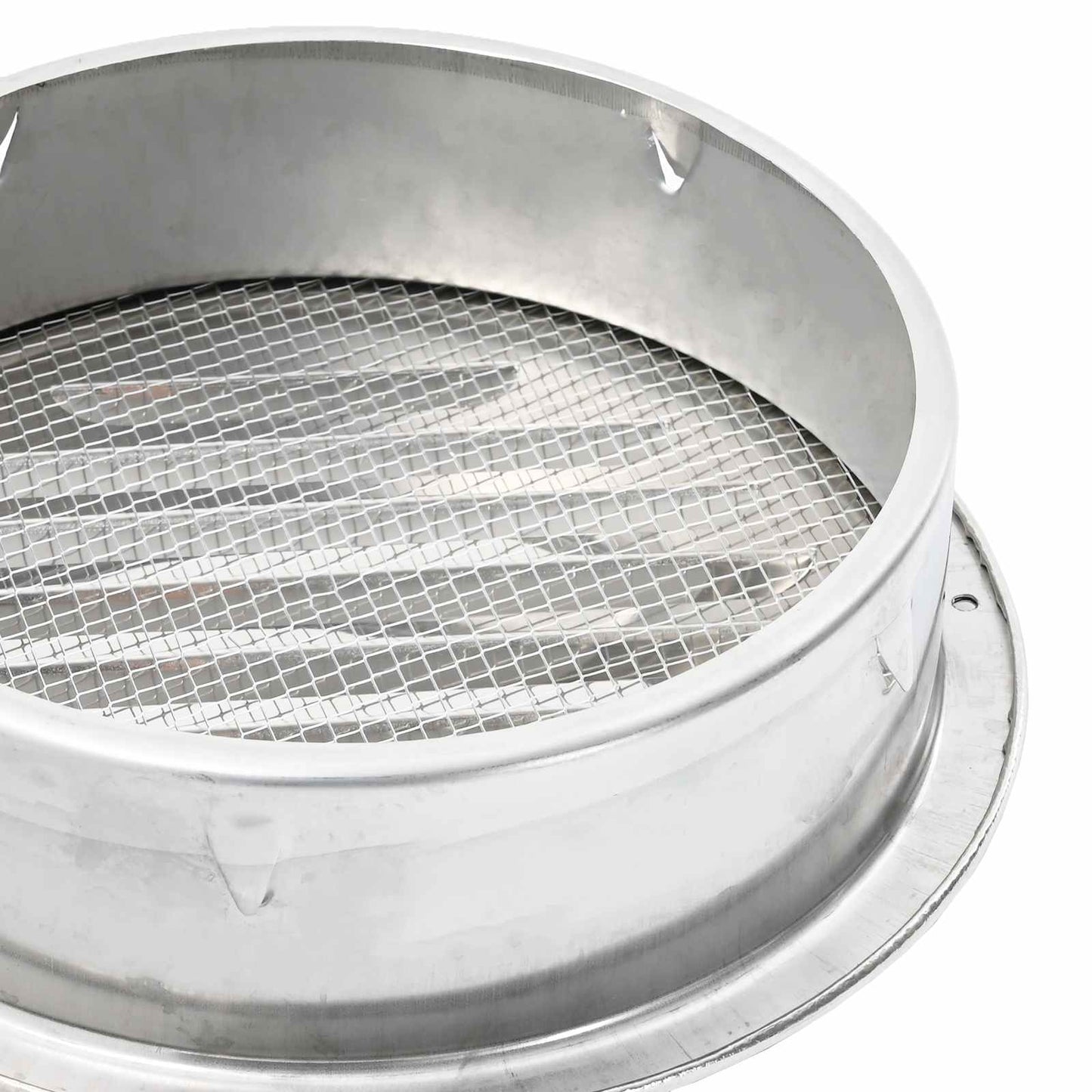 vidaXL Καπάκια Αερισμού 4 pcs Ασημί 150 mm Ανοξείδωτο ατσάλι
