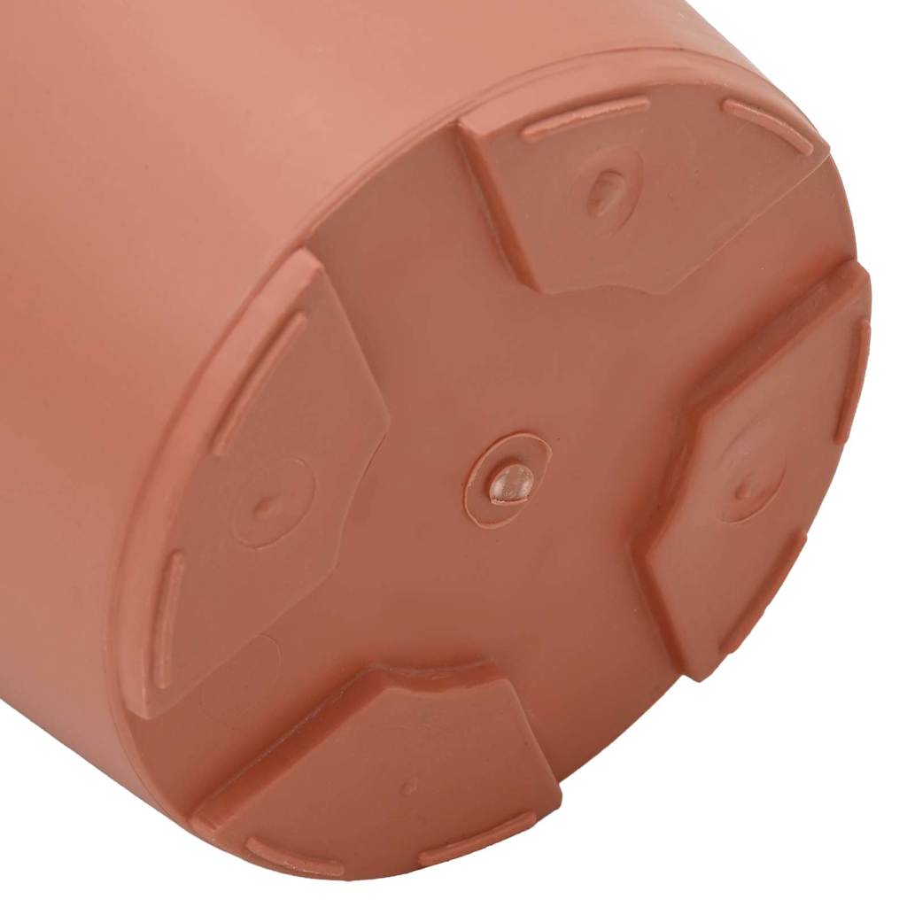 vidaXL Στρογγυλή Γλάστρα Λουλουδιών 24 pcs Κεραμιδί Ø 12,5 x 10 εκ