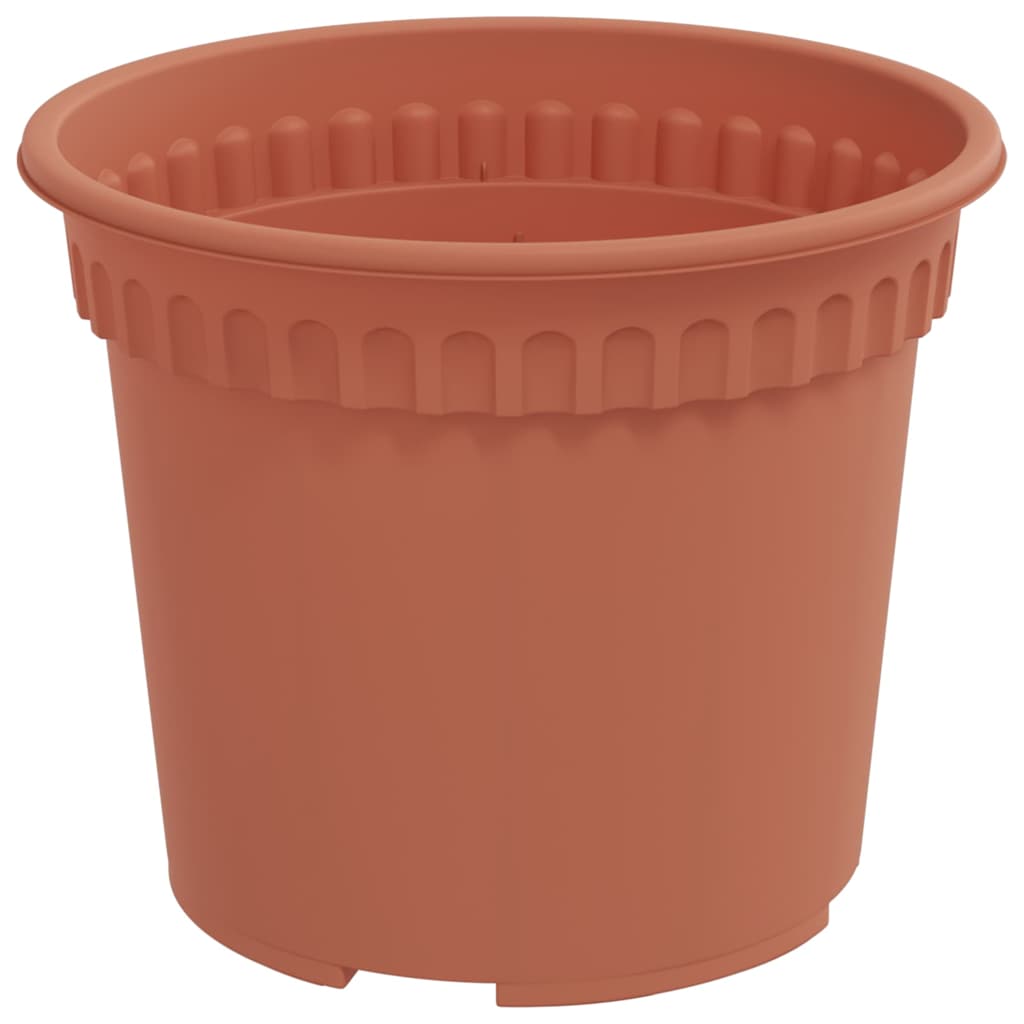 vidaXL Στρογγυλή Γλάστρα Λουλουδιών 24 pcs Κεραμιδί Ø 12,5 x 10 εκ