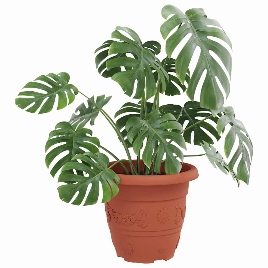 vidaXL Στρογγυλή Γλάστρα Λουλουδιών 24 pcs Κεραμιδί Ø 26 x 21.5 εκ.