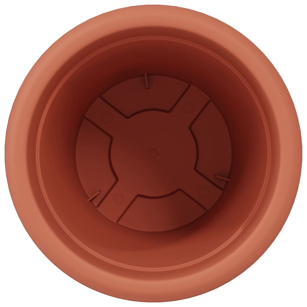vidaXL Στρογγυλή Γλάστρα Λουλουδιών 24 pcs Κεραμιδί Ø 34 x 28 εκ
