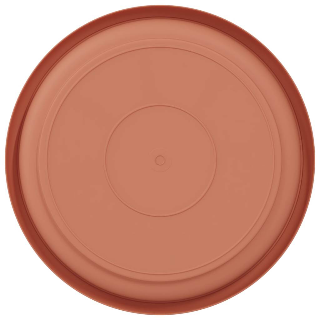 vidaXL Στρογγυλός Δίσκος Λουλουδιών 6 pcs Κεραμιδί Ø 14 x 2 εκ