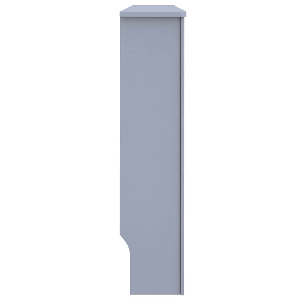 vidaXL Καπάκι Καλοριφέρ 2 pcs Γκρι 152 x 19 x 81,5 cm