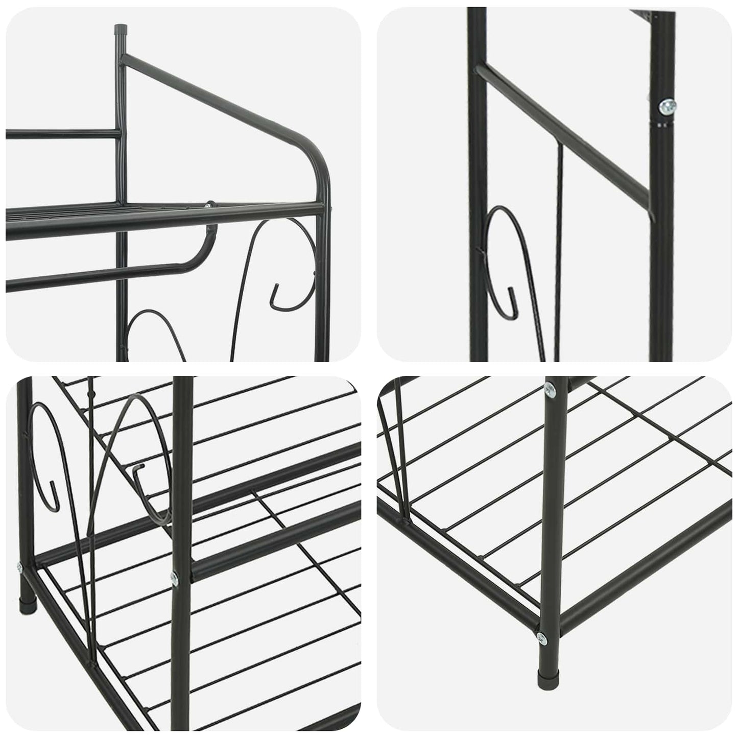 vidaXL Ανοιχτή Ντουλάπα Μονόχρωμο